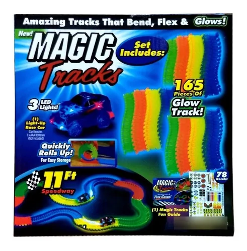Producto Pista Luminosa Flexible 161 Piezas 1 Auto Luminoso Imagen