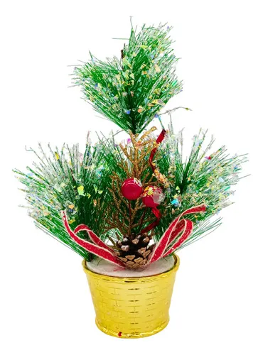 Producto Arbolito De Navidad Decoracion Navideña Pino 20cm Adornos Imagen